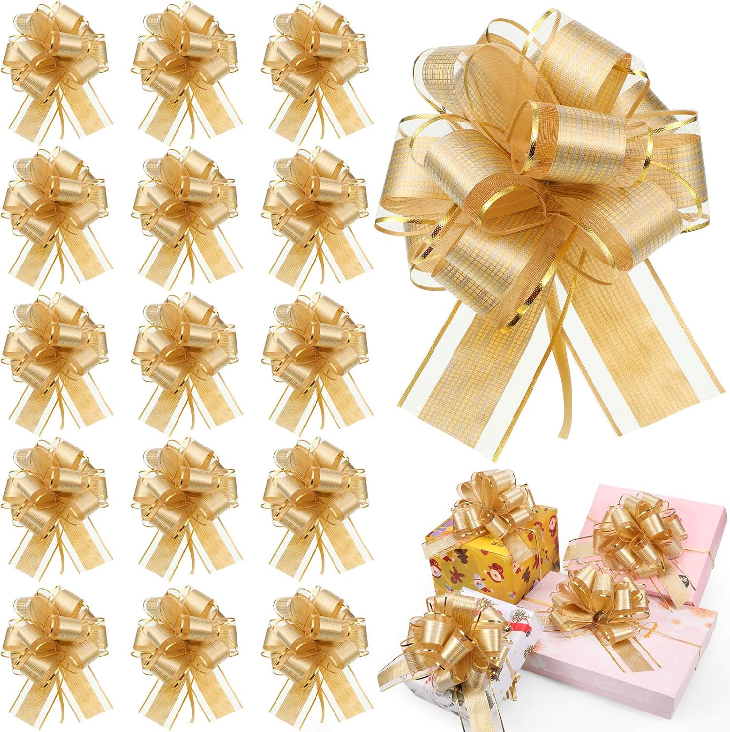 Gift Pull Bows for Christmas, Wedding, Valentine's Day