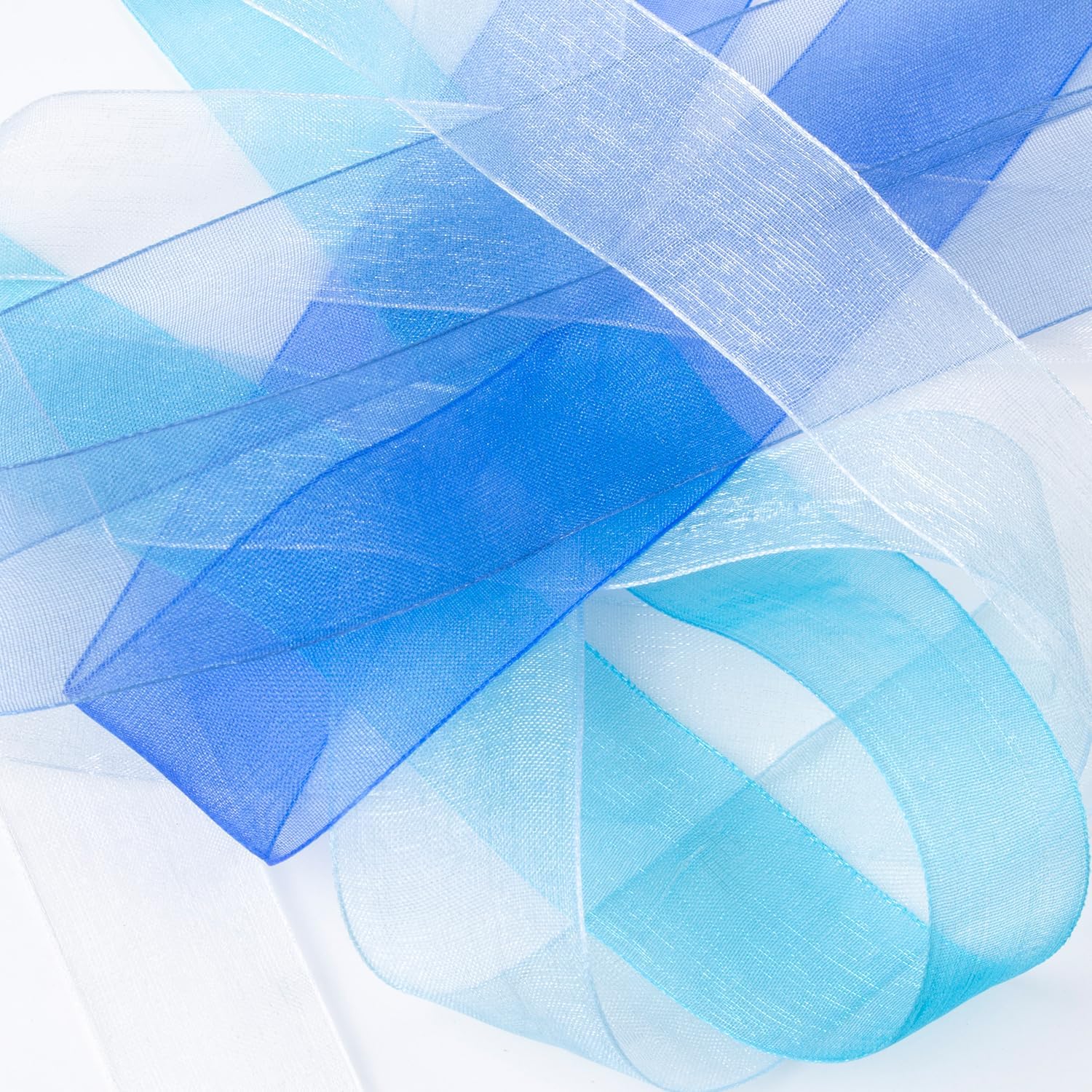 Blue Organza Ribbon 1
