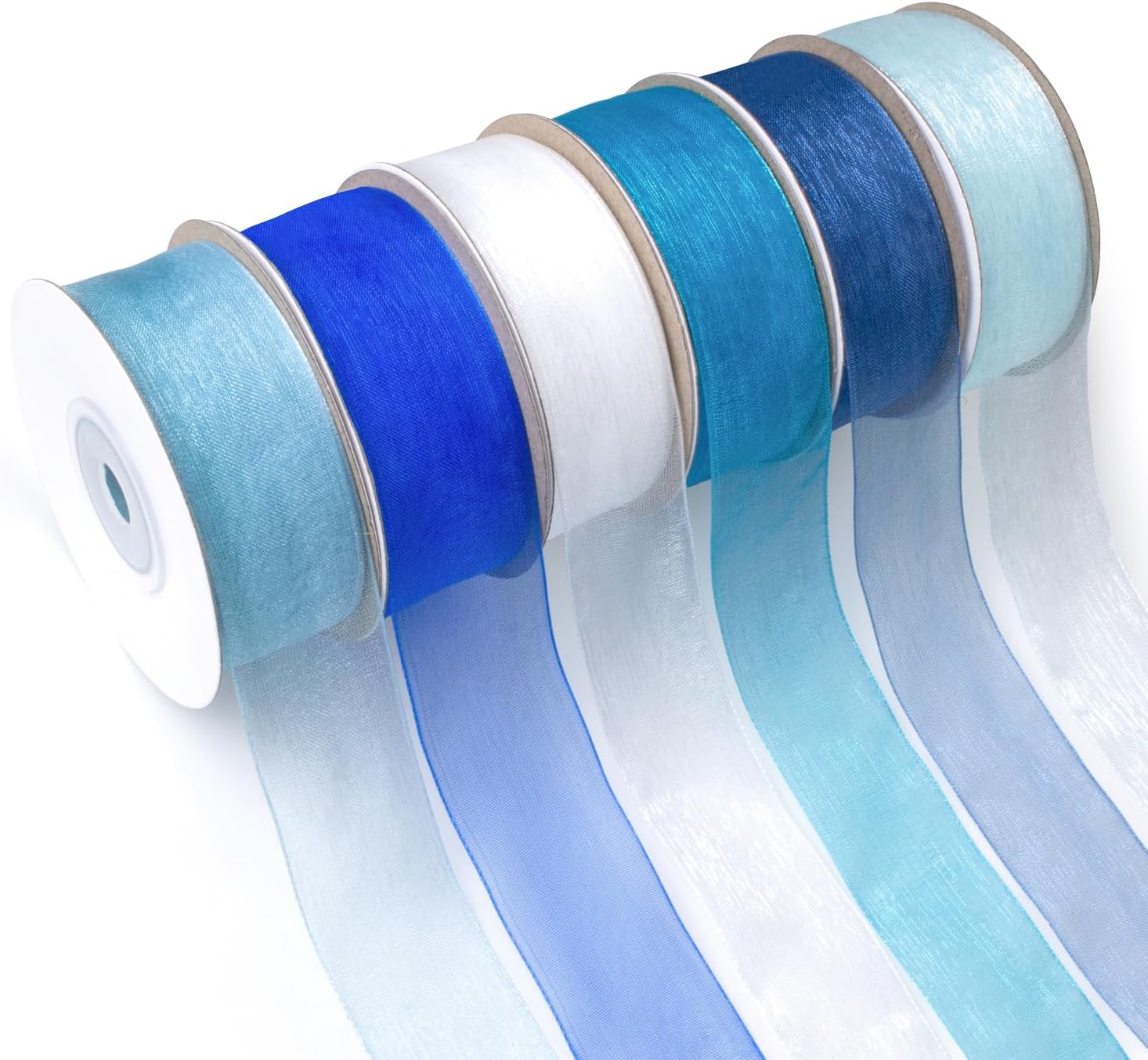 Blue Organza Ribbon 1