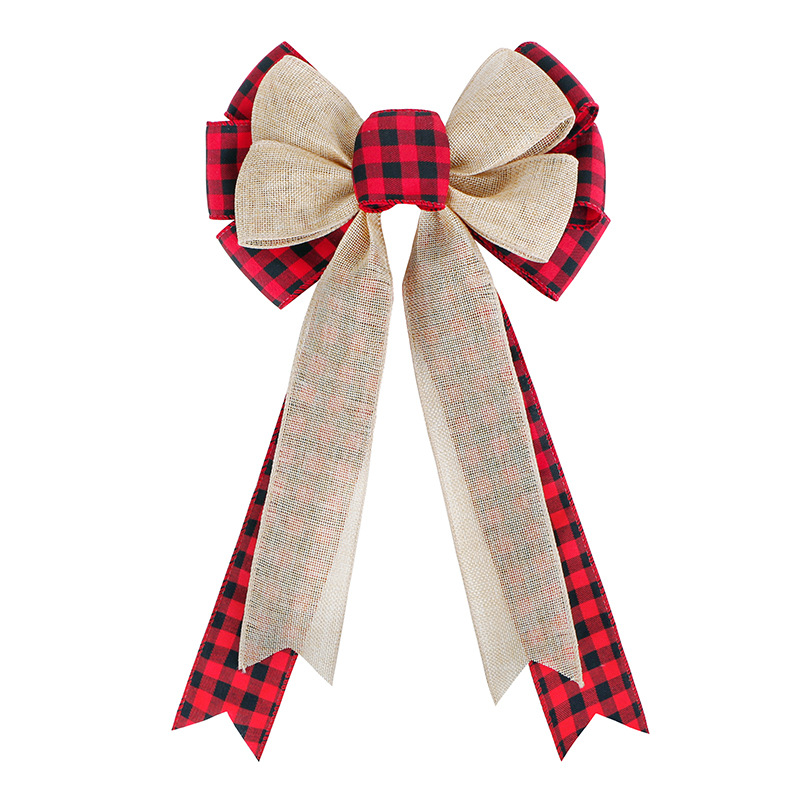 Outdoor Ribbon for Bows: DIY Thanksgiving & Christmas Wreath