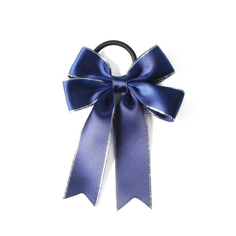Stretch Elastic Loops with Satin Ribbon Bows for Gifts