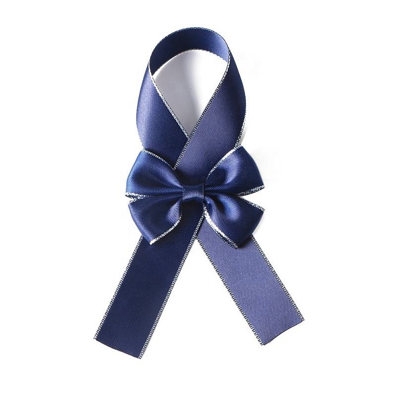 Stretch Elastic Loops with Satin Ribbon Bows for Gifts