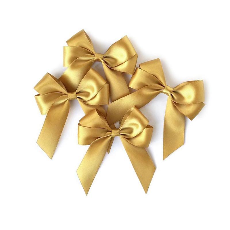 Custom Self-Adhesive Gift Wrapping Ribbon with Elastic Bows