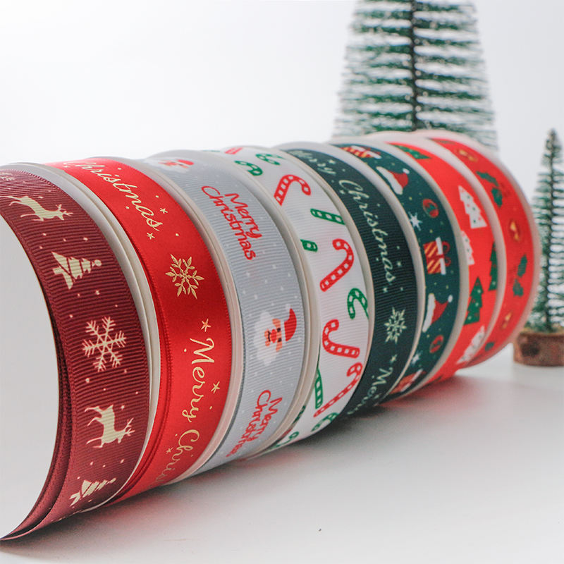 Design Your Own Printable Christmas Grosgrain Ribbon