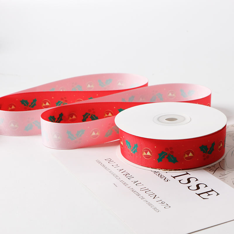 Design Your Own Printable Christmas Grosgrain Ribbon