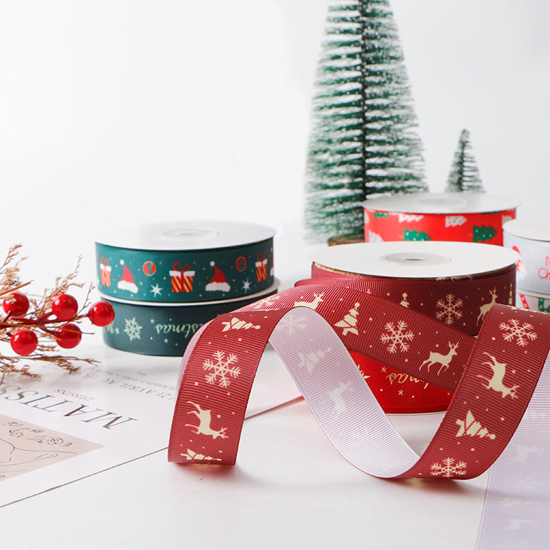 Design Your Own Printable Christmas Grosgrain Ribbon