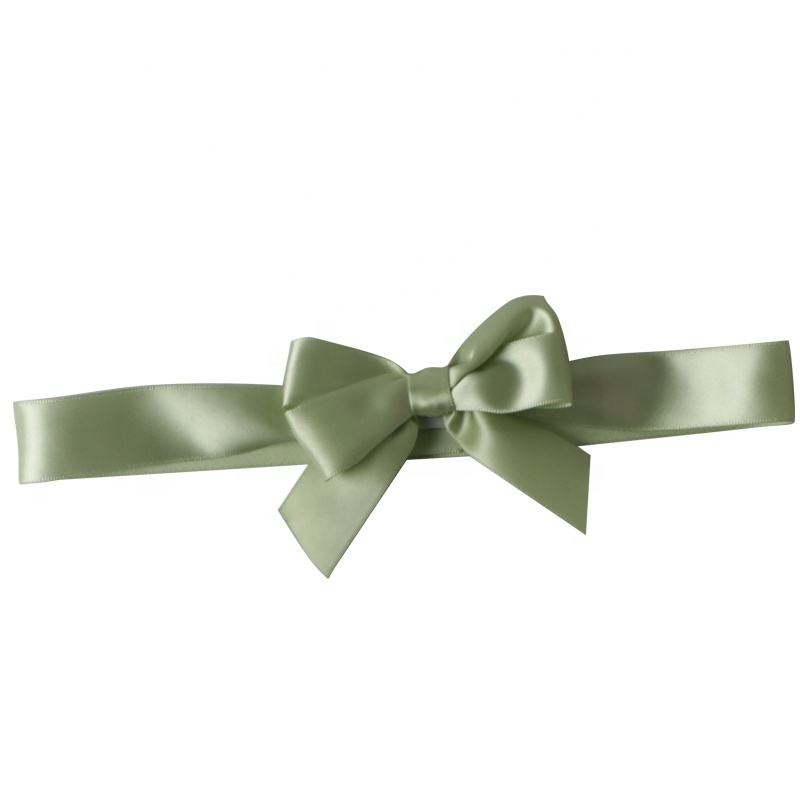Custom Pre-Tied Gift Wrapping Bows and Ribbons with Elastic Loop
