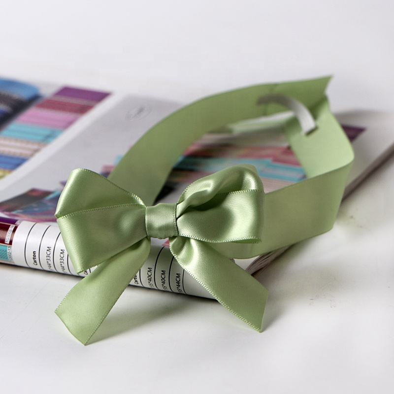 Custom Pre-Tied Gift Wrapping Bows and Ribbons with Elastic Loop