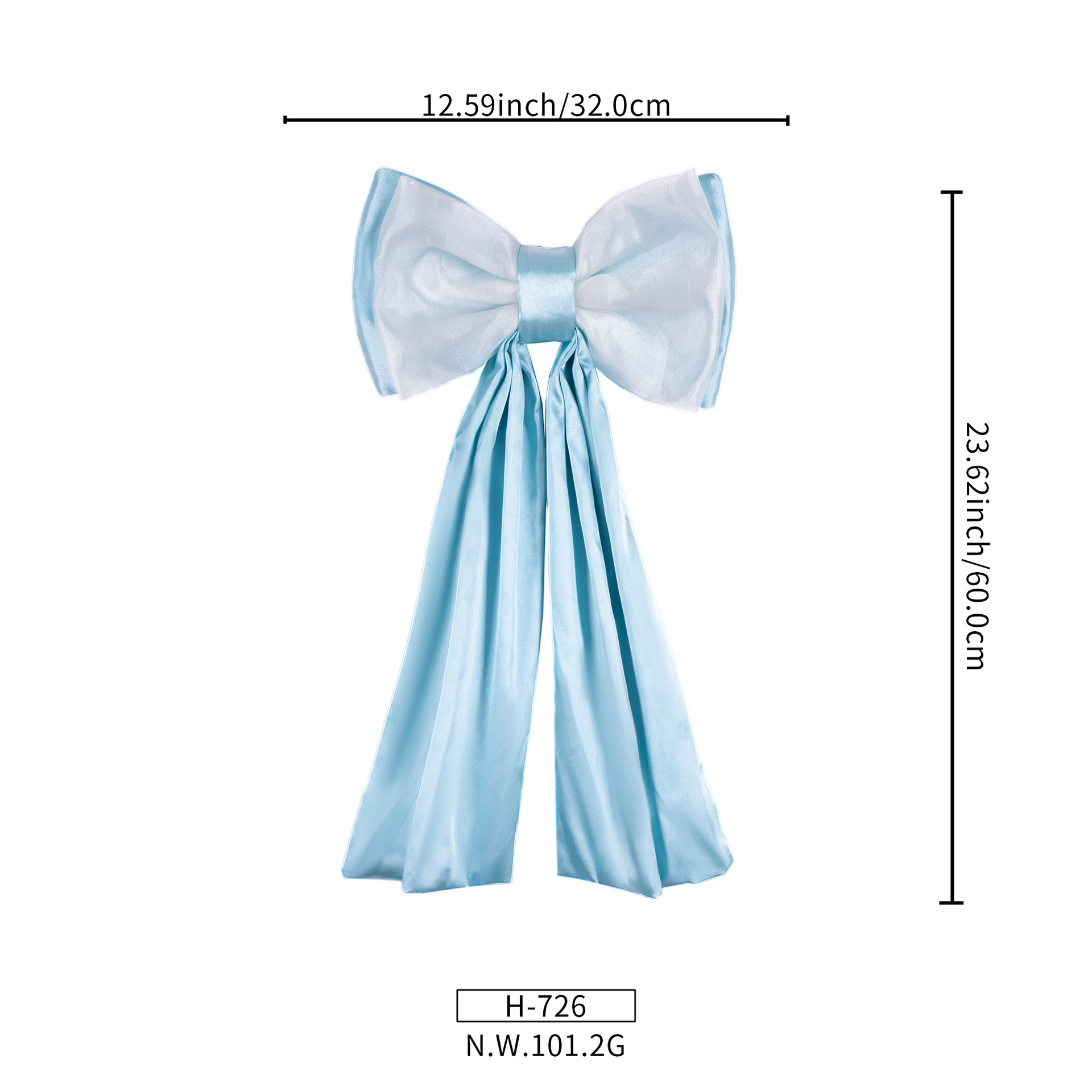 Giant Butterfly Wedding Chair Back Decor Custom Fabric