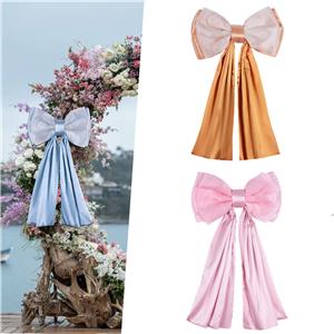 Giant Butterfly Wedding Chair Back Decor Custom Fabric