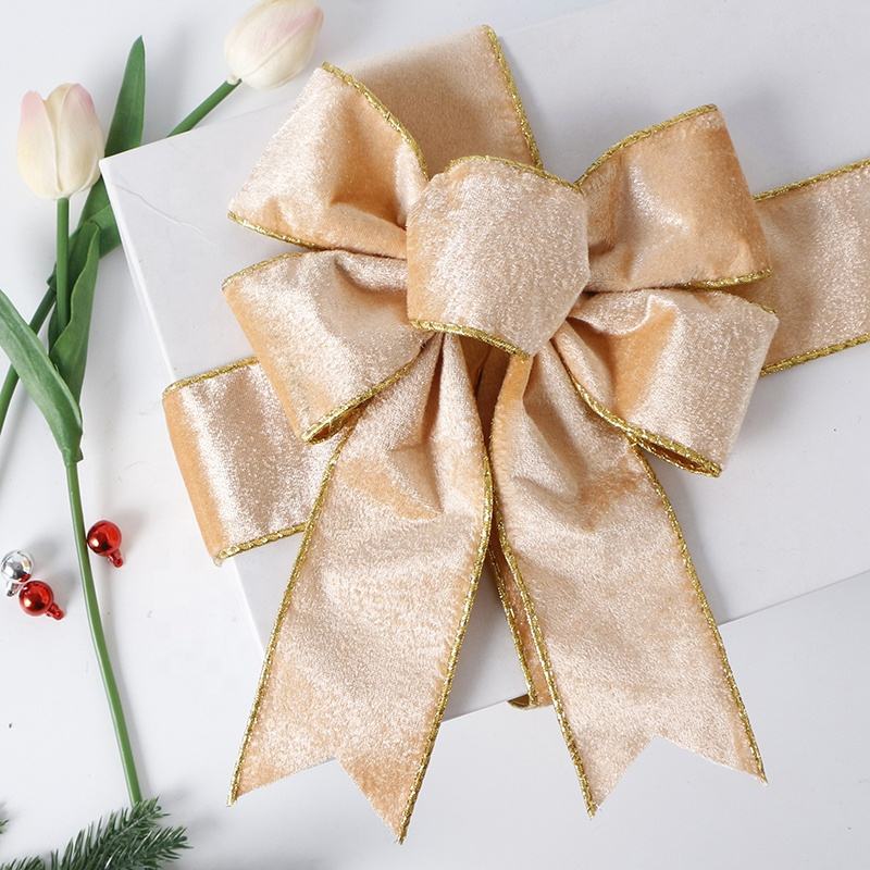 Custom Wire Edge Velvet Ribbon