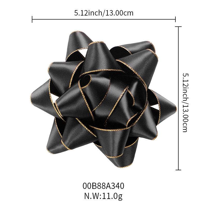 Elegant Satin Ribbon Bows Star Gift Boxes Wholesale