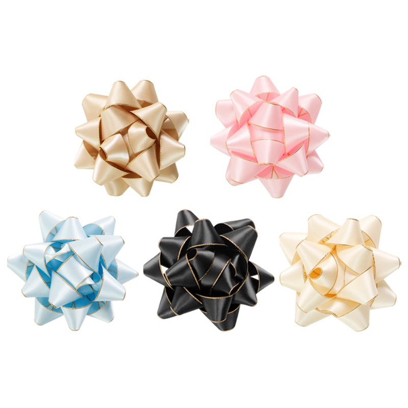 Elegant Satin Ribbon Bows Star Gift Boxes Wholesale
