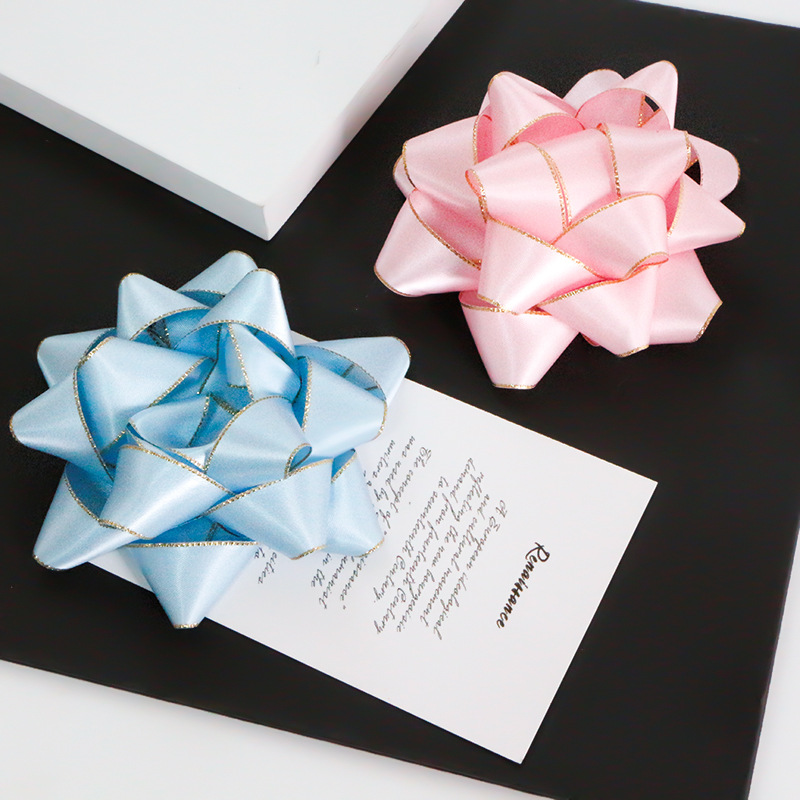 Elegant Satin Ribbon Bows Star Gift Boxes Wholesale