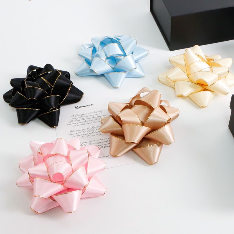 Elegant Satin Ribbon Bows Star Gift Boxes Wholesale