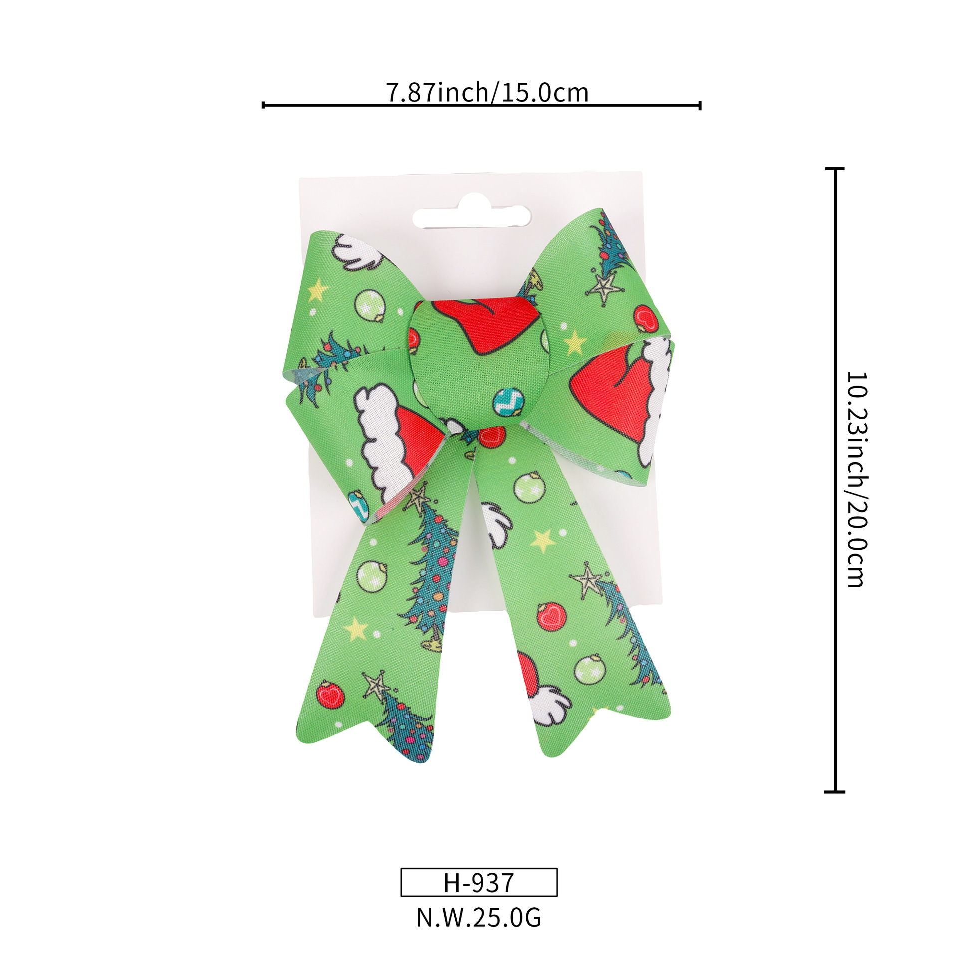 Christmas Ribbon Bows for Party Mall Hanging Decor