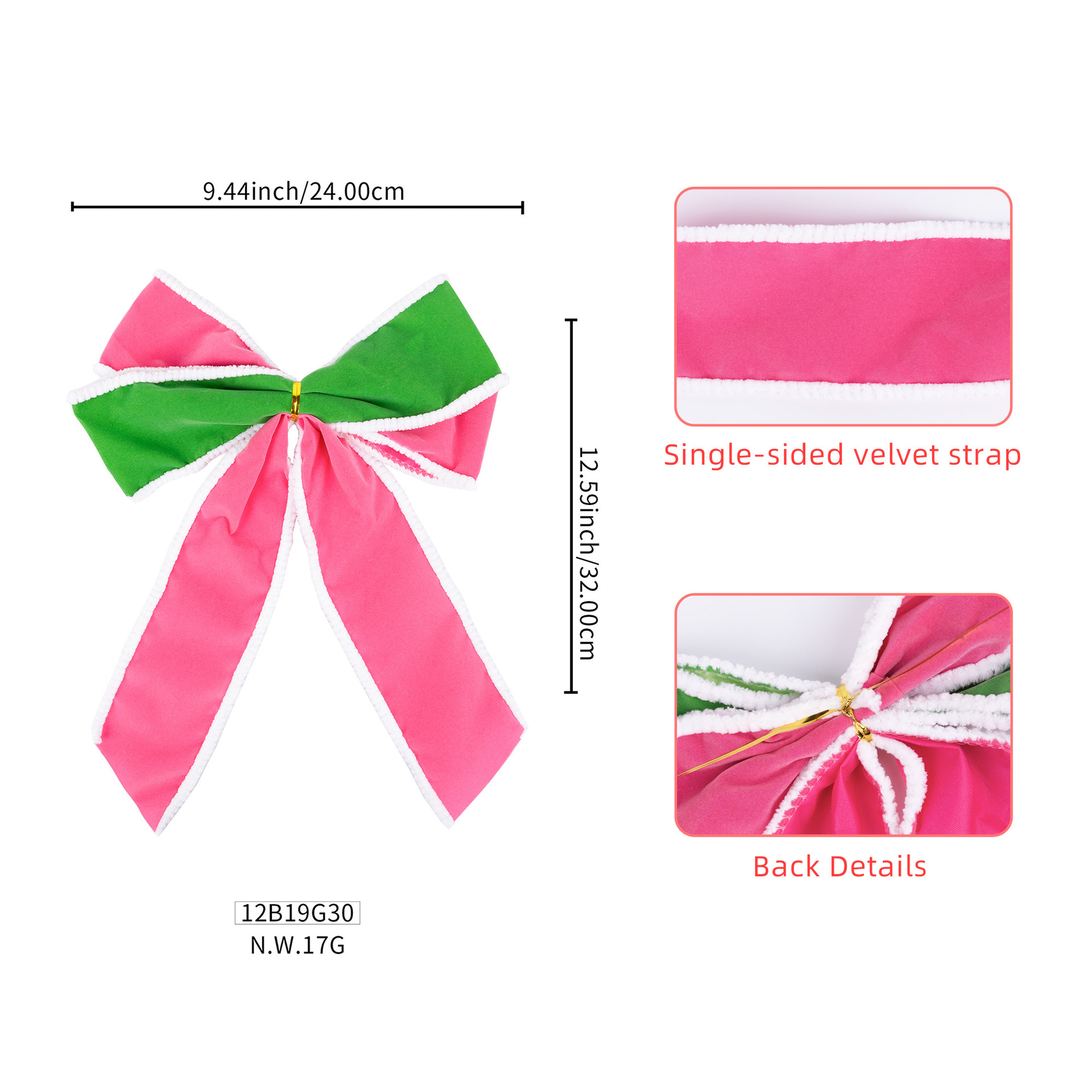 Wholesale Christmas Ribbons and Bows for Party Decor