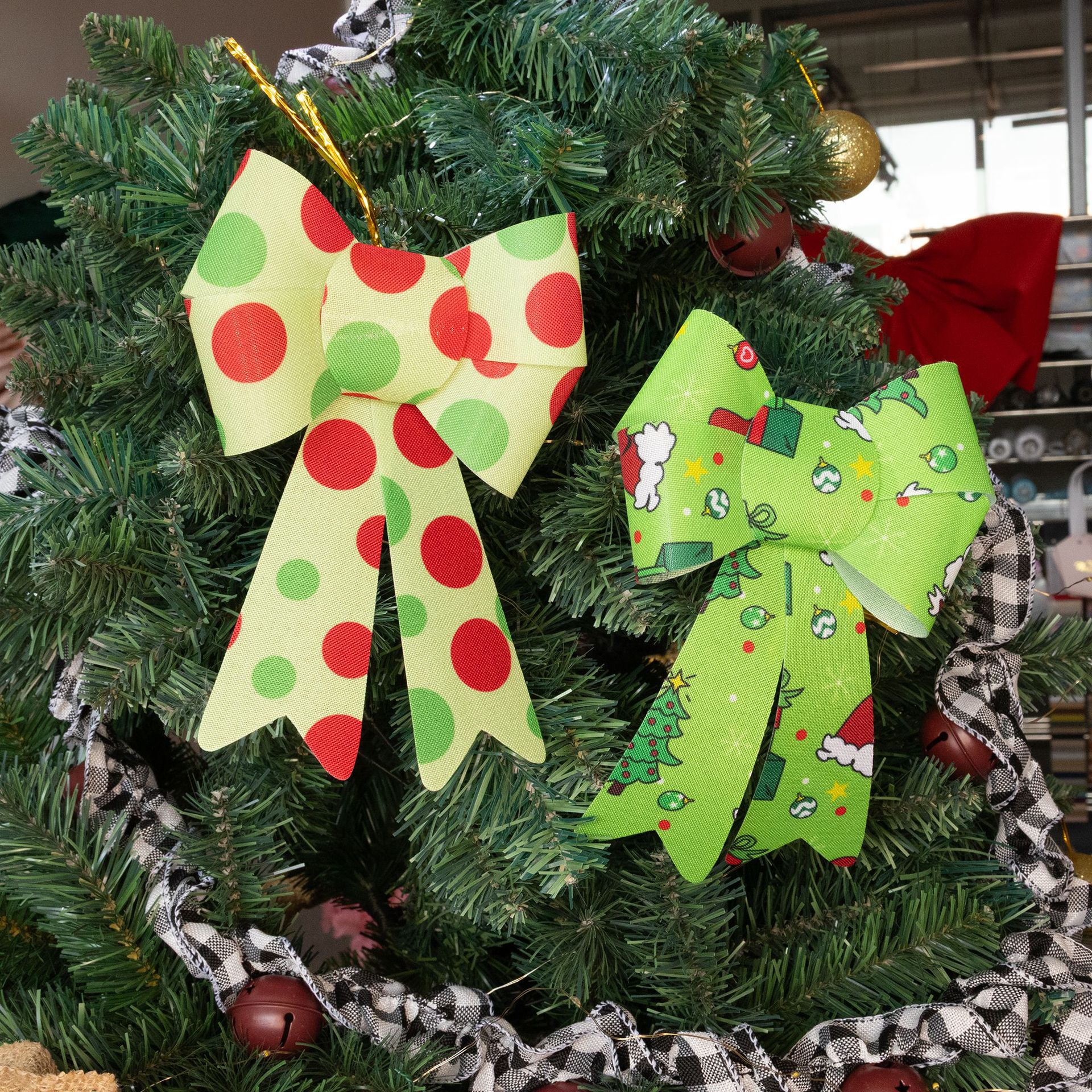 Christmas Ribbon Bows