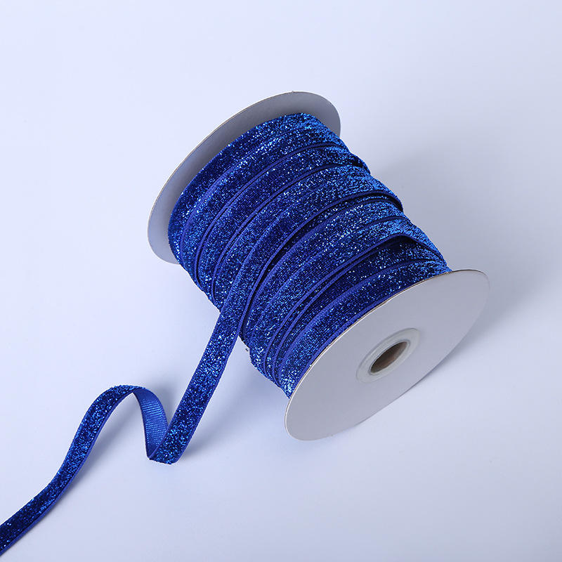 Metallic Velvet Shinning Ribbon 52 Colors 3 8 Inch 50 Yards