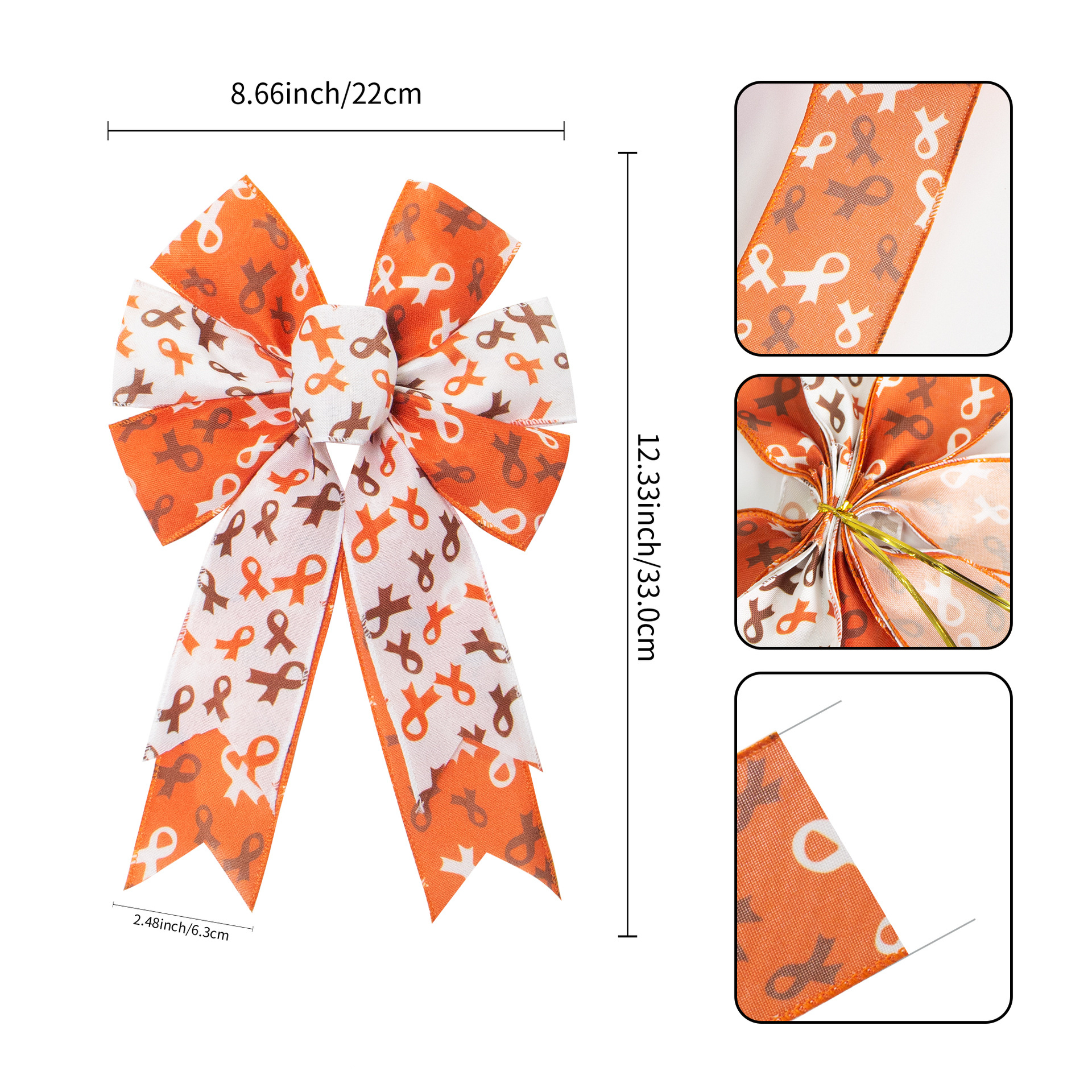 wholesale christmas wreath ribbons and bows for indoor outdoor decor