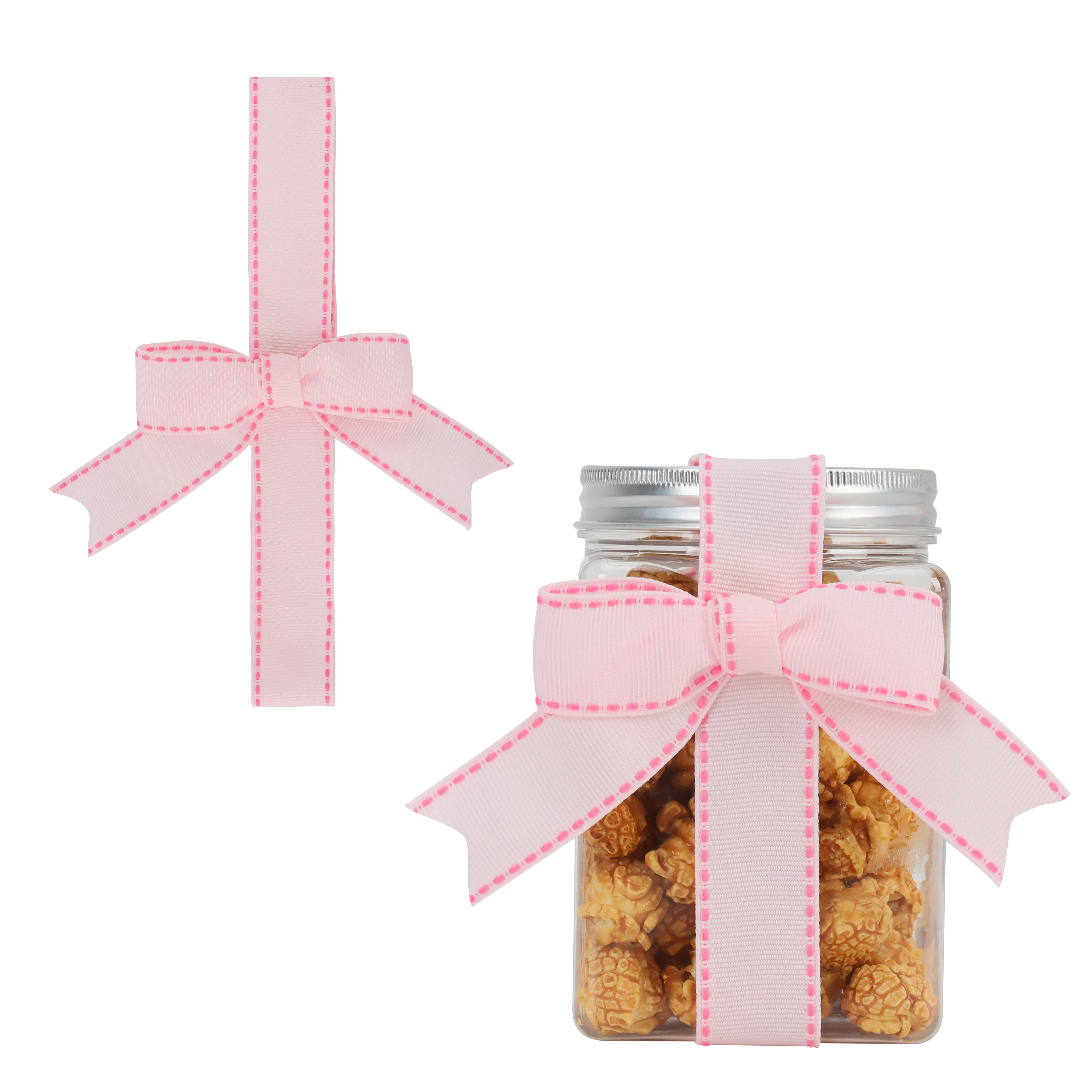 Custom Printed Handmade Bowknot Grosgrain Ribbon Bows for Wrapping