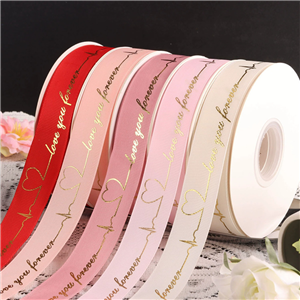 Eco-Friendly Valentine's Grosgrain Ribbon: Add Romantic