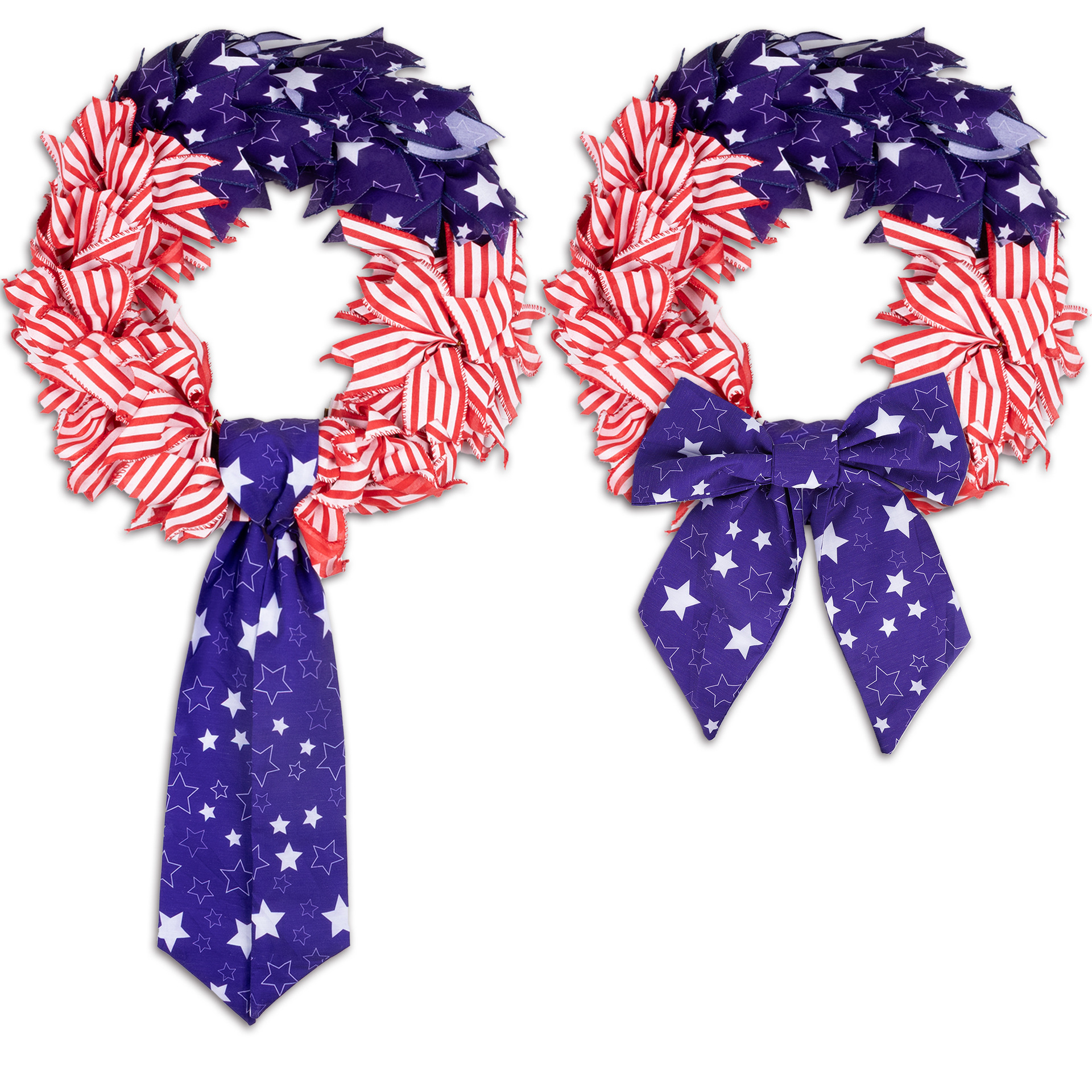 Ribbon Garland Wreath