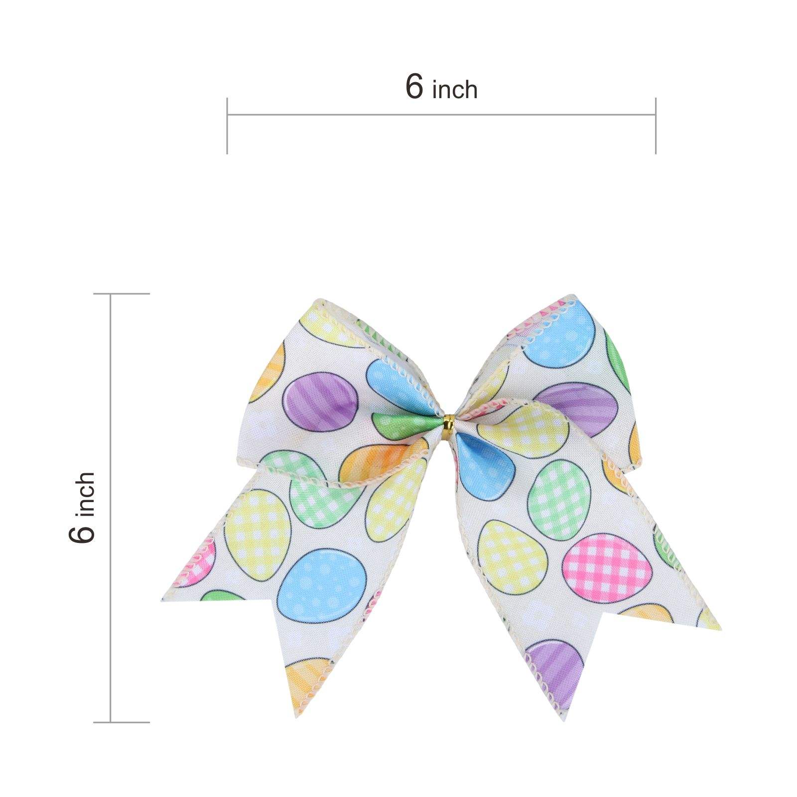 Spring Easter Burlap Bows for Gift and Home Decor