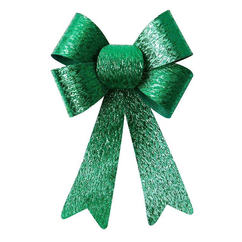 PVC Ribbon Bow 7 Colors In Stock Christmas High Quality