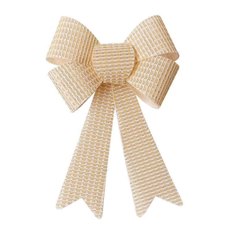 PVC Ribbon Bow 7 Colors In Stock Christmas High Quality