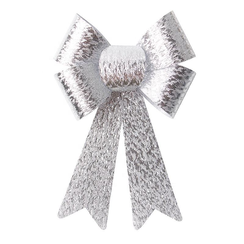 PVC Ribbon Bow 7 Colors In Stock Christmas High Quality