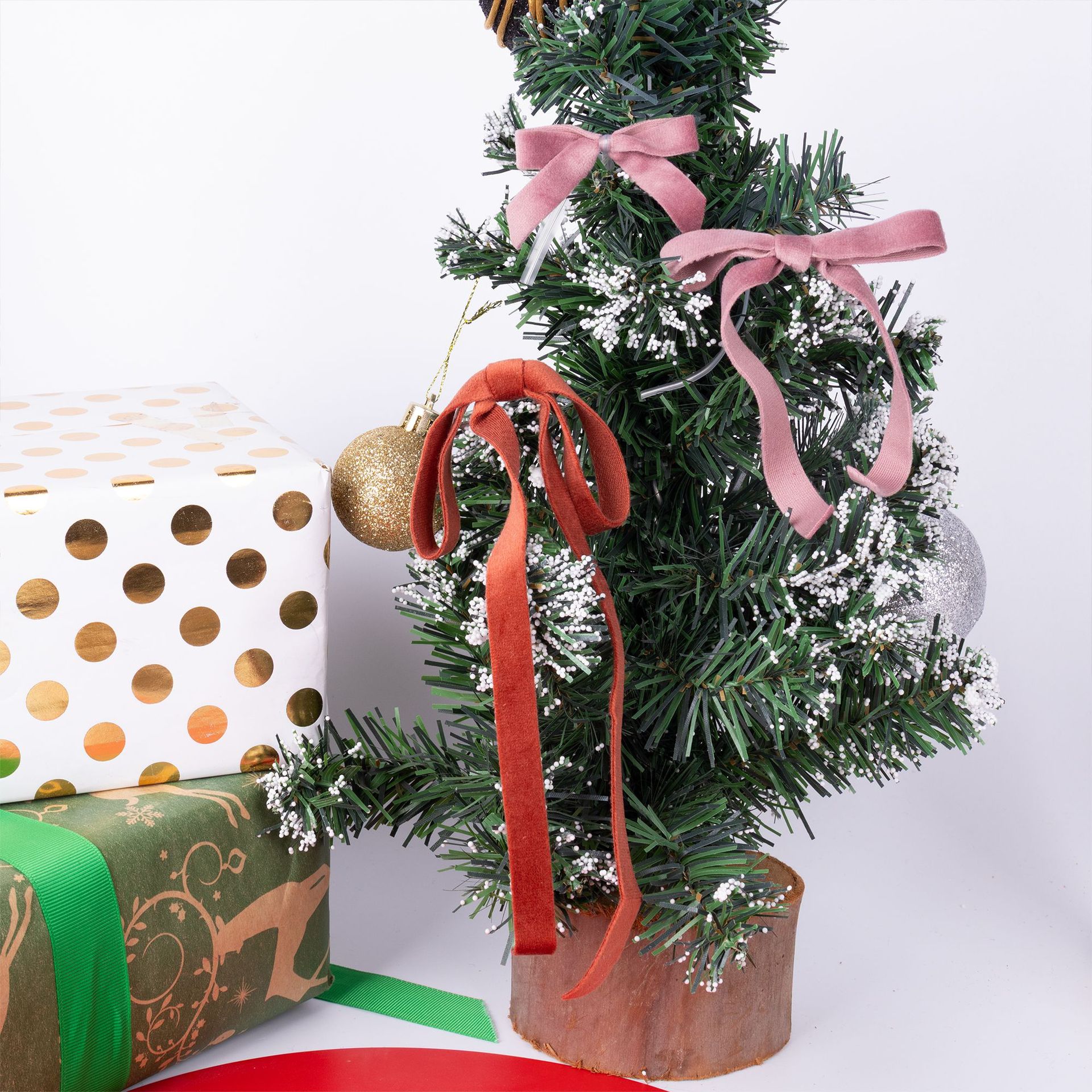 1cm Thin Velvet Ribbon Single Side Flocked for Gift Wrapping