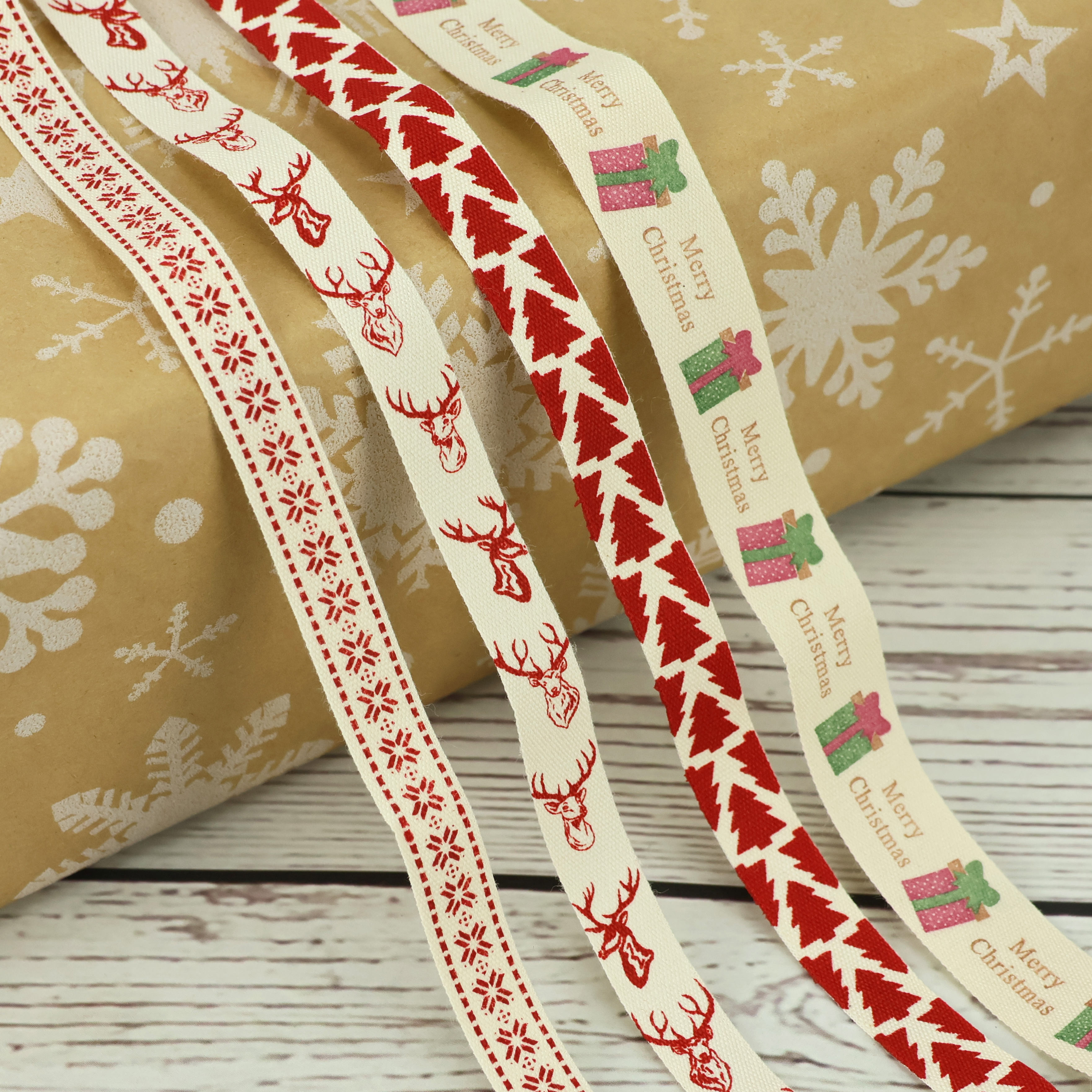 100% Polyester Multi-Color Combination Ribbon for Card Wrapping