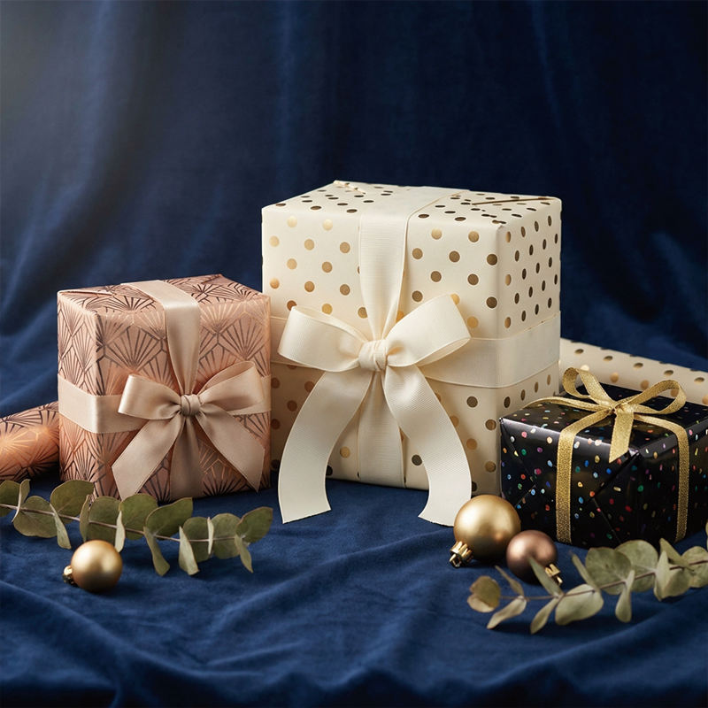 Custom Gift Wrapping Paper Roll Wholesale for Christmas Birthday OEM