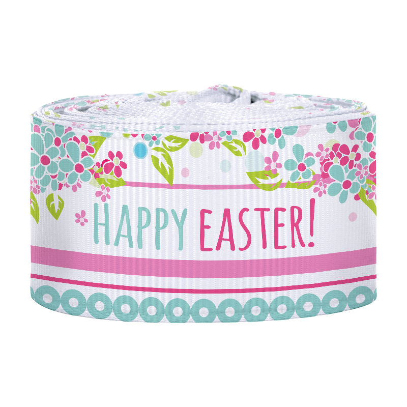 Eco-Friendly Grosgrain Easter Ribbon for Festive Decor