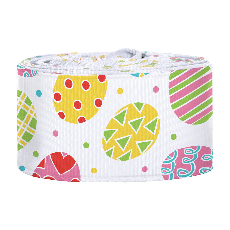 Eco-Friendly Grosgrain Easter Ribbon for Festive Decor