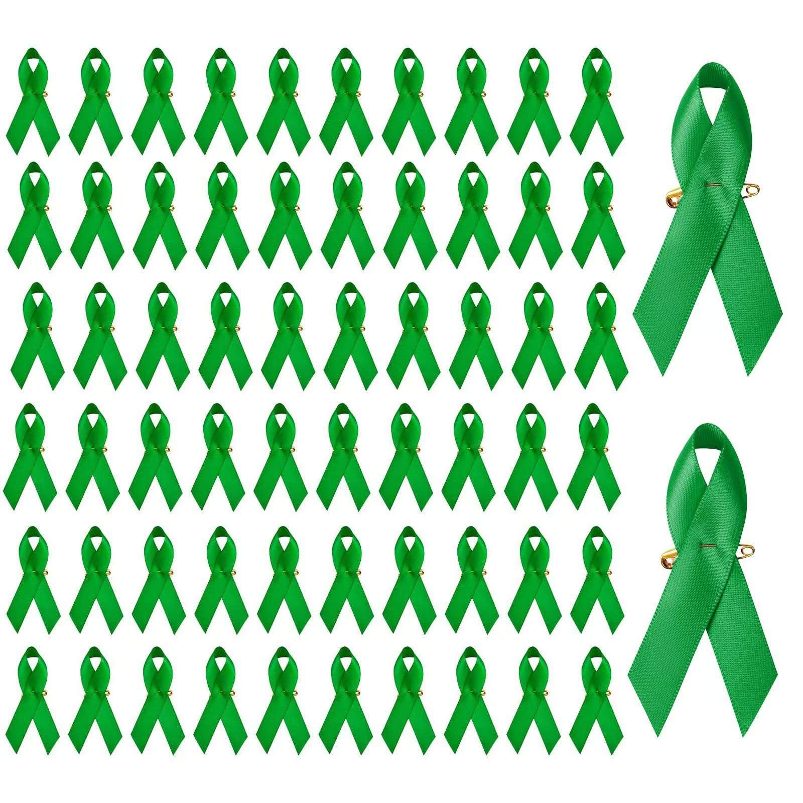 Breast Cancer Awareness Ribbon Brooch Safety Pin Colorful