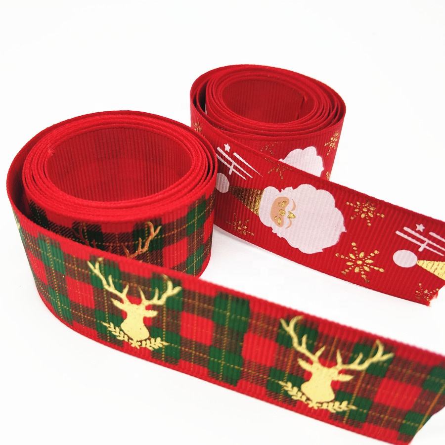 Custom Printed Logo Satin Ribbon Heat Transfer