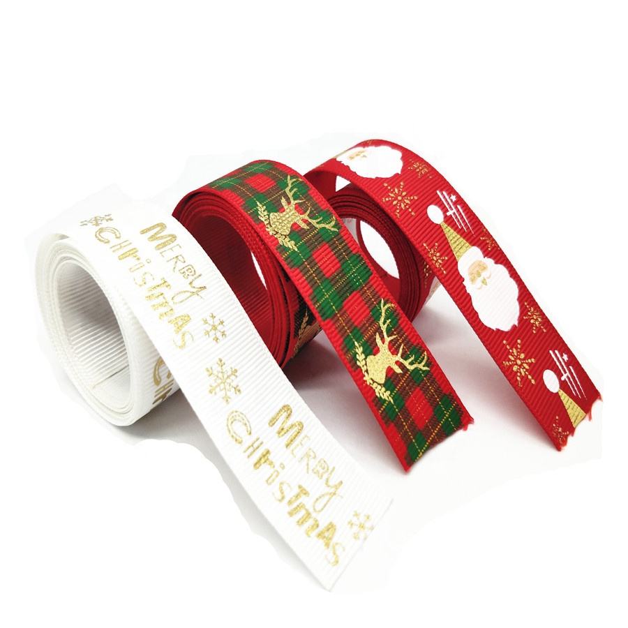 Custom Printed Logo Satin Ribbon Heat Transfer
