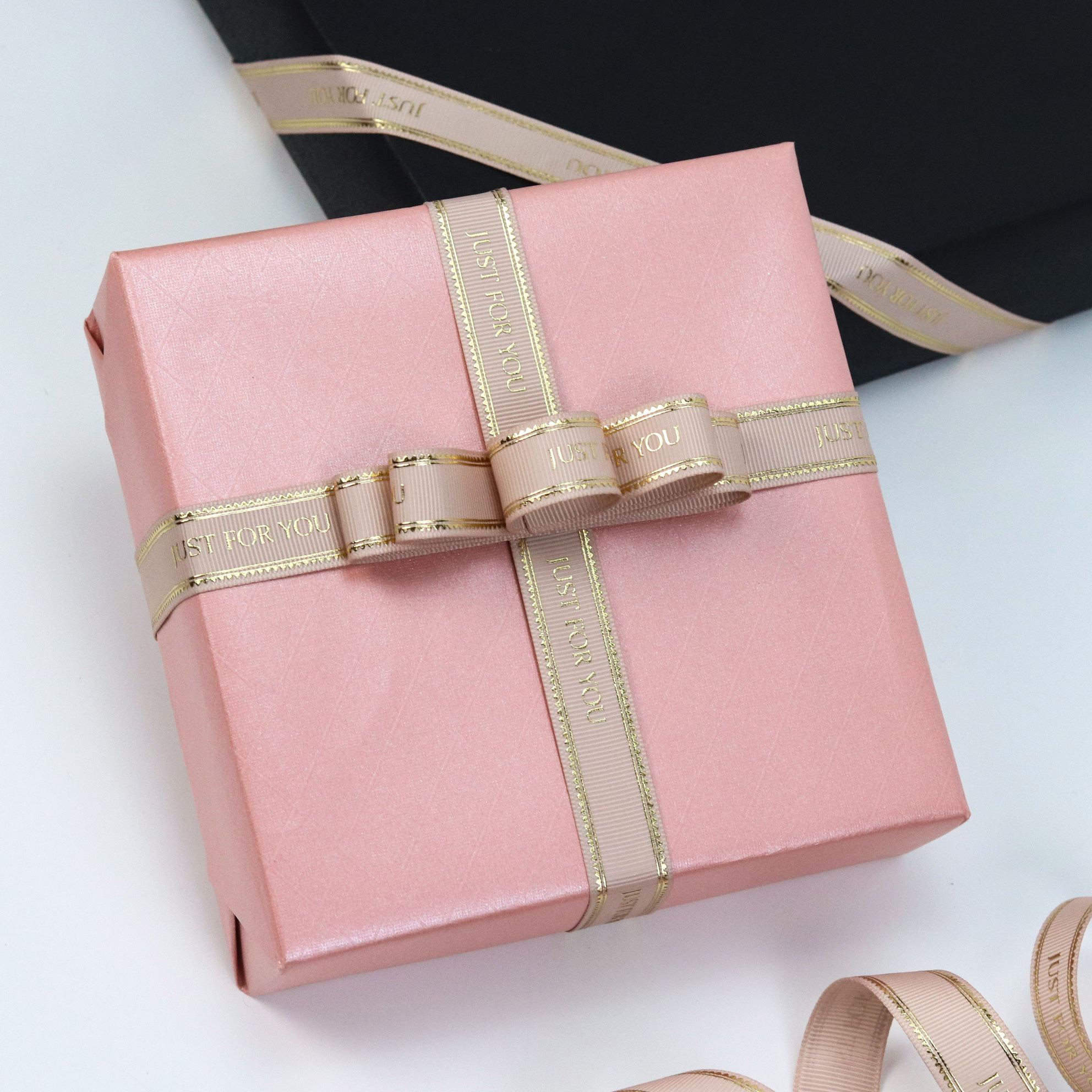 Eco Goldedge Polyester Romaine Bow Elastic Ribbon Sustainable