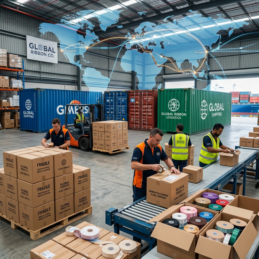 The Logistics of Excellence: Navigating Global Shipping and Compliance for Premium Ribbon Exports