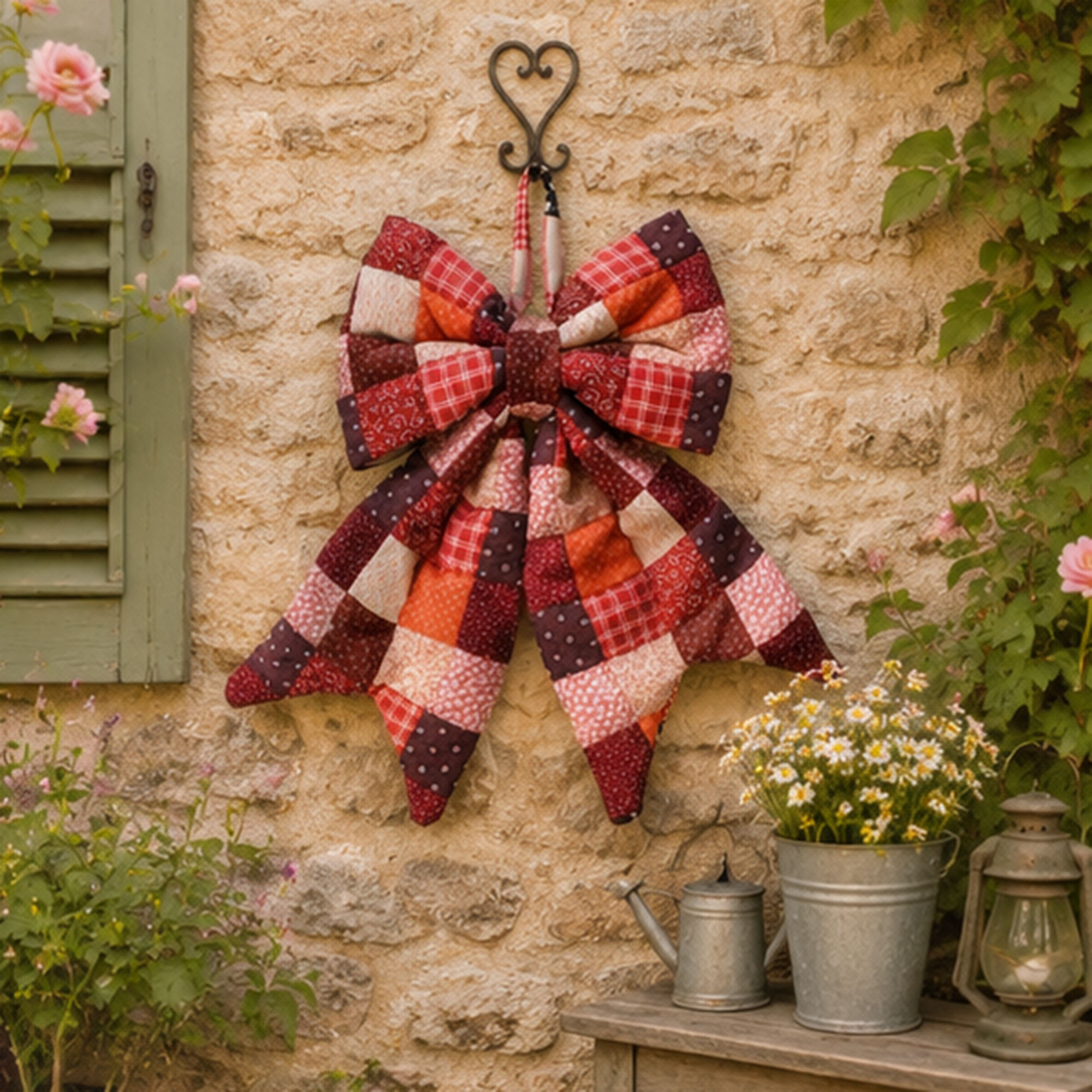 2026 Cheer Bow Ribbon Clip Velvet Satin Holiday Decor