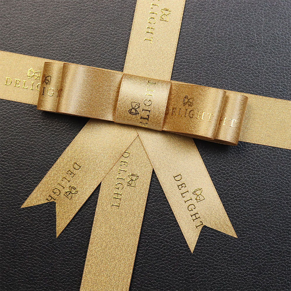 Custom Eco-Friendly Pre-Tied Satin Gift Ribbon Bows