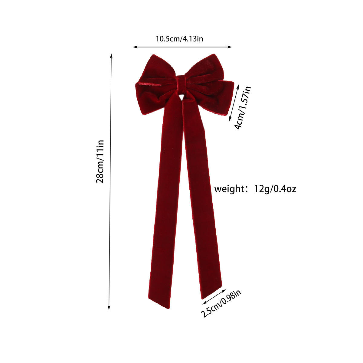 Velvet Hair Bows for Girls Velvet Hair Bows for Girls