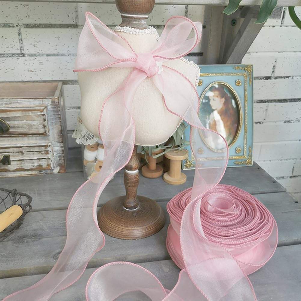 Korean Mesh Organza Ribbon