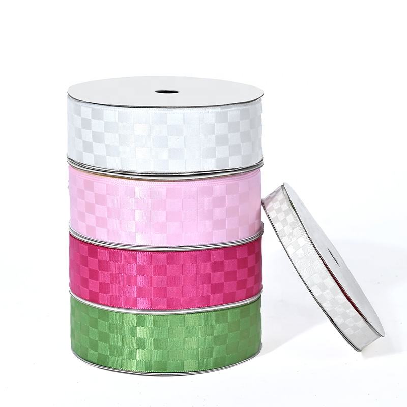 21 Colors 9-38mm Polyester Dobby Ribbon 100yd Gift