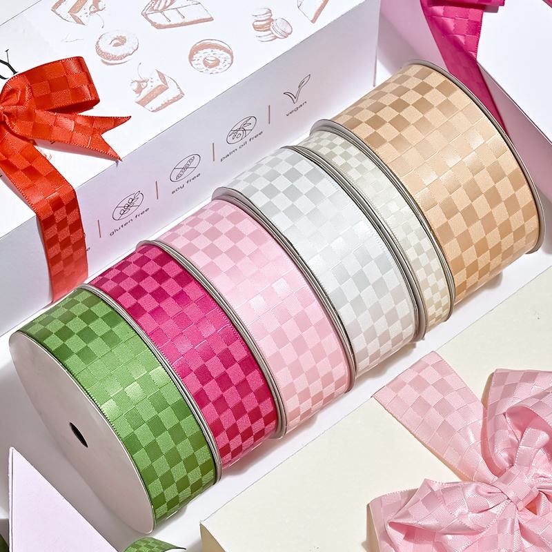 21 Colors 9-38mm Polyester Dobby Ribbon 100yd Gift