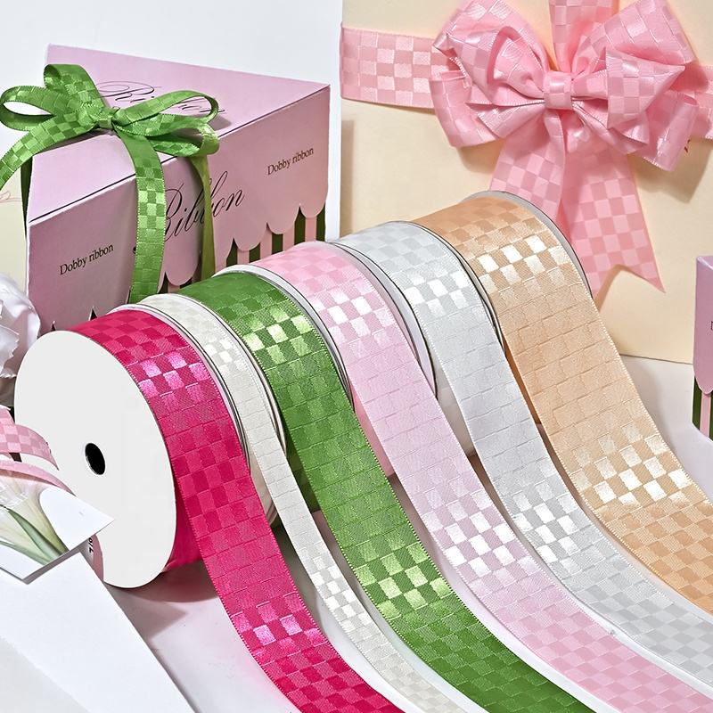 21 Colors 9-38mm Polyester Dobby Ribbon 100yd Gift