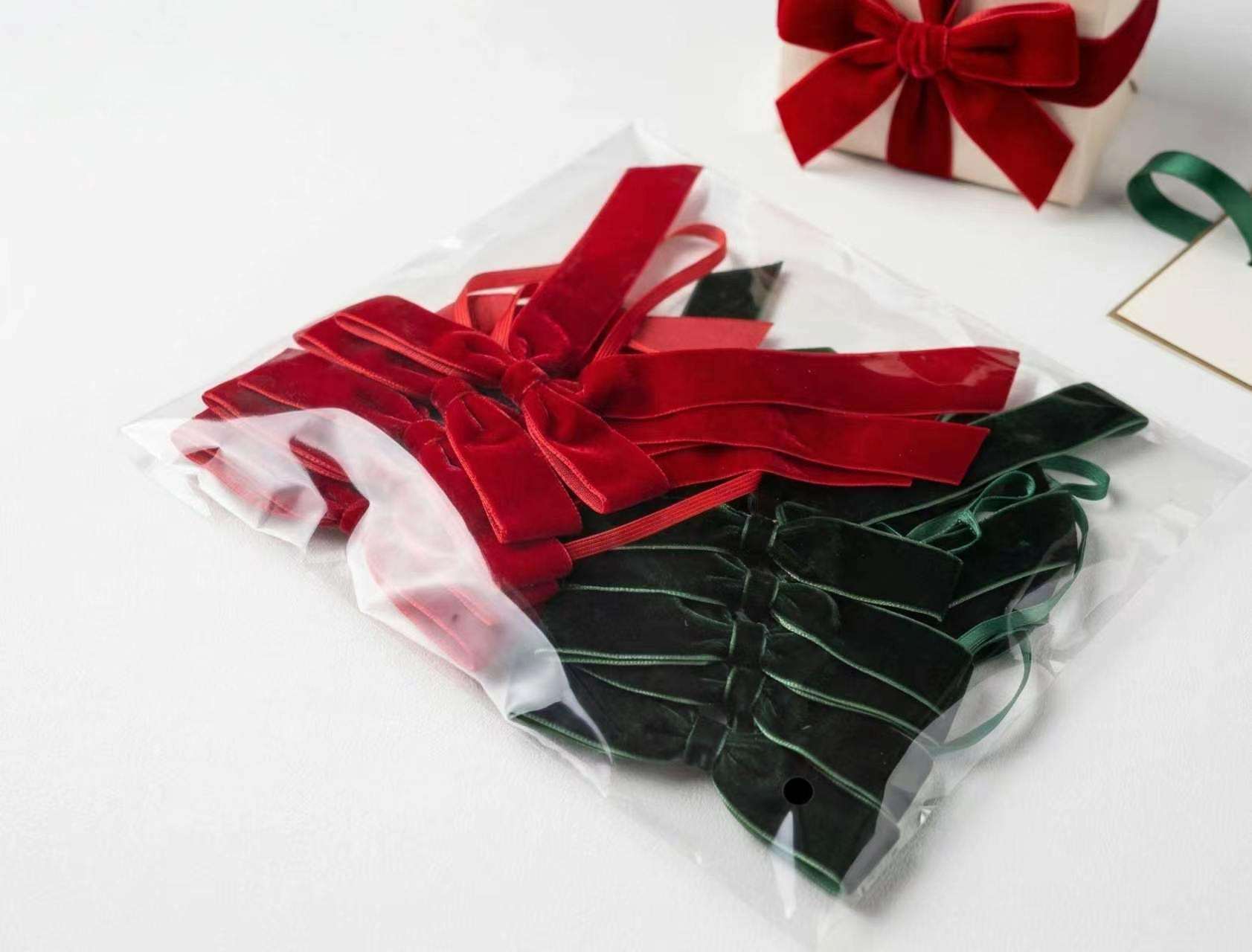 Wholesale 1 Inch Velvet Ribbon for Gifts Flowers Chocolates