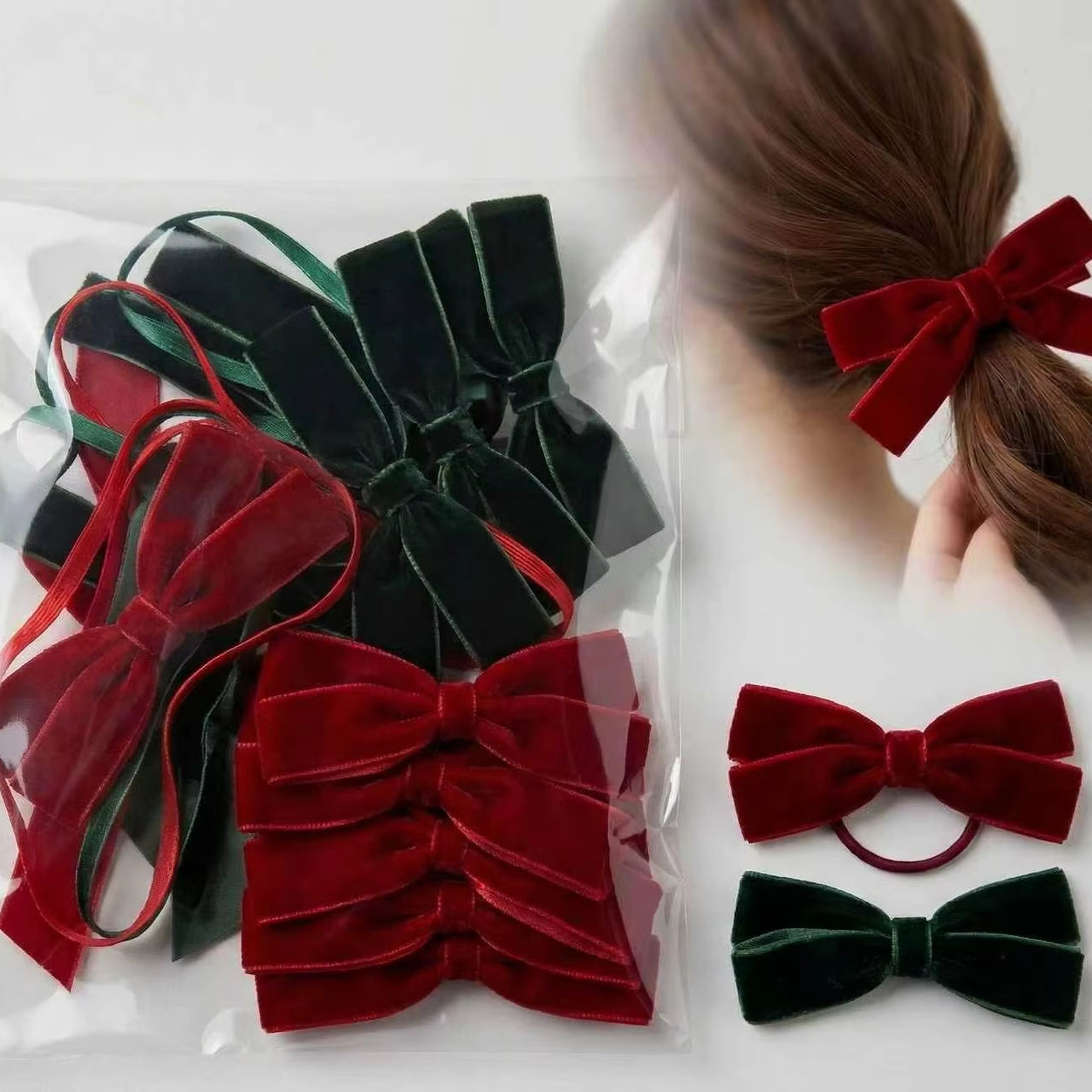 Wholesale 1 Inch Velvet Ribbon for Gifts Flowers Chocolates